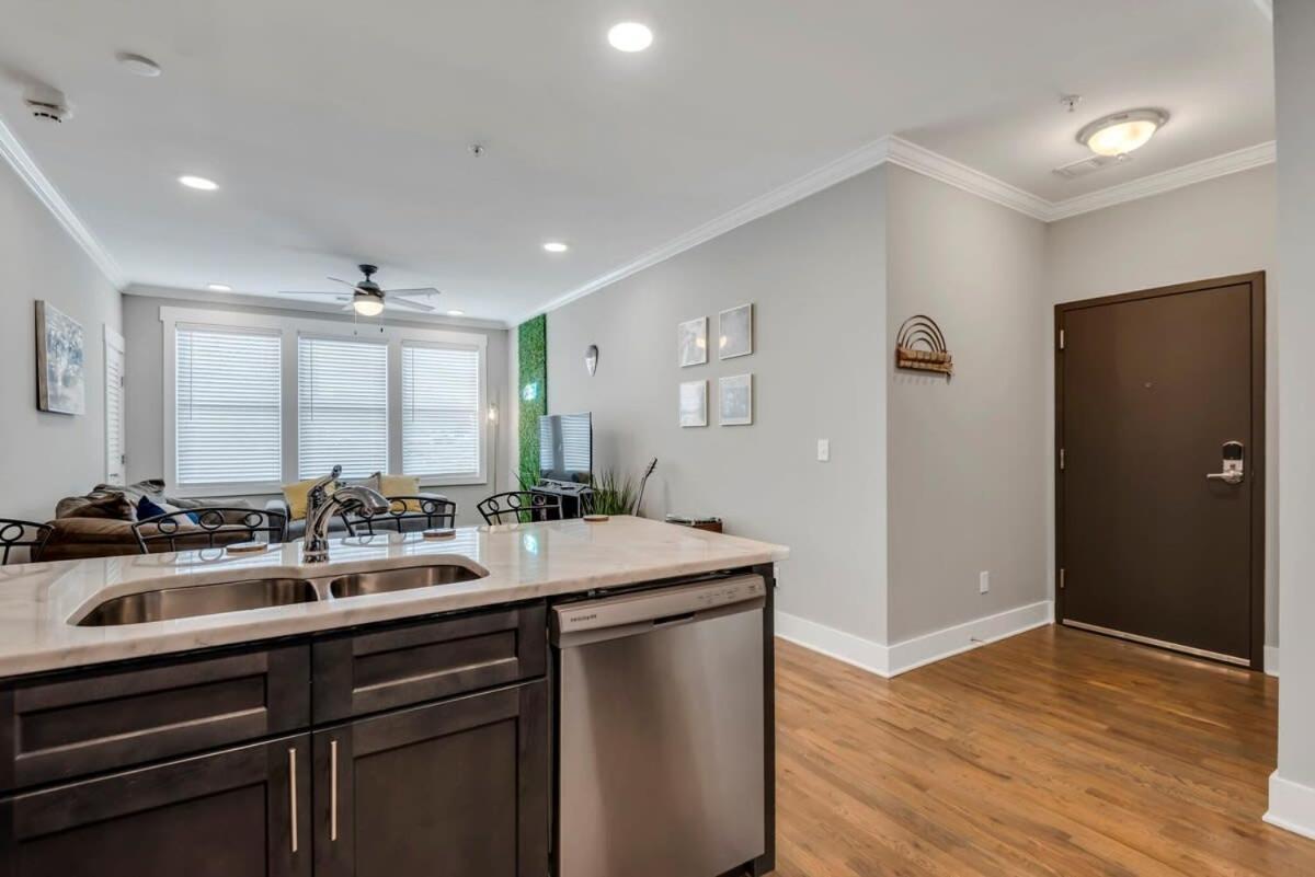 Modern Nations Condo - Walkable - 5 Mi Downtown Nashville Exterior photo